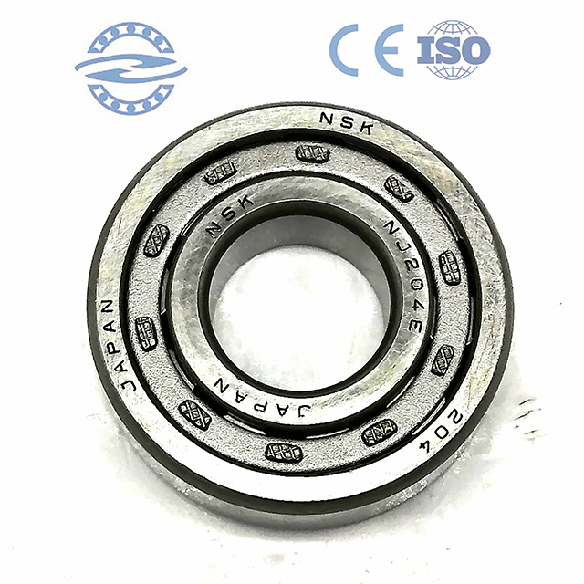 Chrome Steel Gcr15 C4 C5 NJ207E Cylindrical Roller Bearing 35*72*17mm