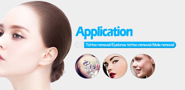 Professional ND Yag Laser Machine / Nd Yag Laser Tattoo Removal Equipment