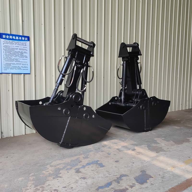 Custom Clamshell Bucket For CAT320D PC200 Teledipper With Clamshell