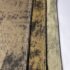 Mercerizing Patterned RFD Denim Cloth Fabric For Pants 320g