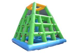 Exciting Inflatable Water Park Climbing Action Tower For Adults Sport Games Manufactures
