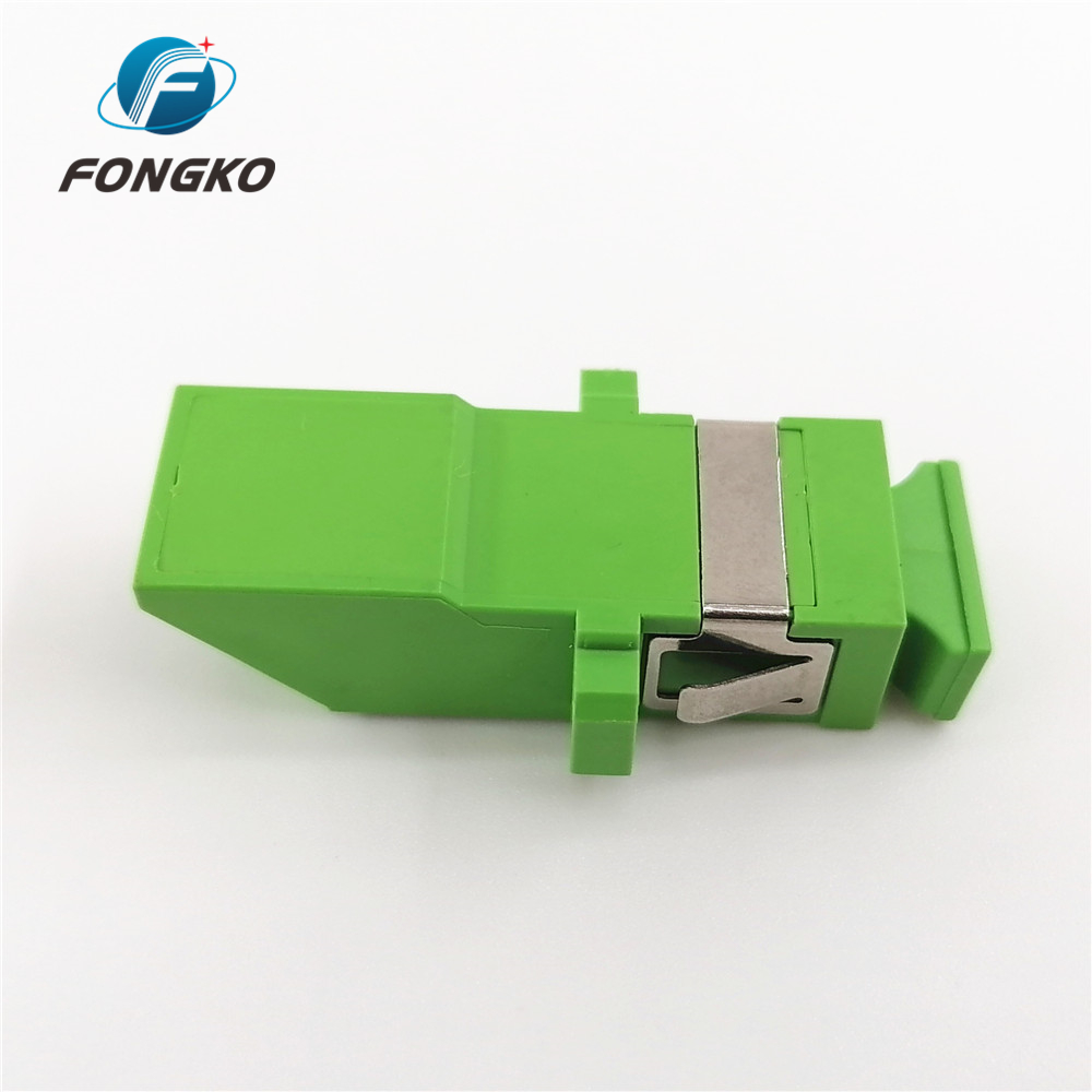 SC Fiber Optical Adapter APC Adapters Flange SX Inner Inclined Shutter Adapter