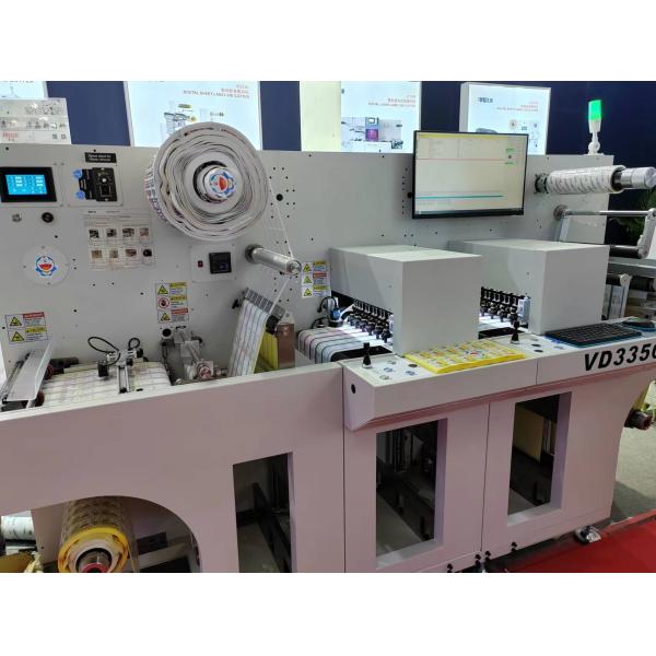 Digital Roll To Sheet Laser Die Cutter with Max 27m/min Cutting Speed and Max