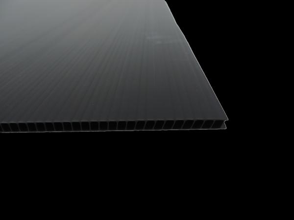 SGS Antistatic PP Hollow Corrugated Sheet Black Color