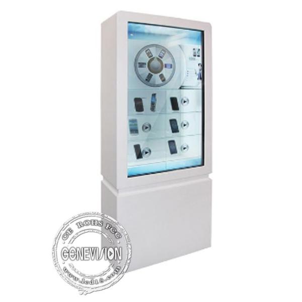  Touch Transparent Lcd Showcase Video Player Box / Win10 All In One Transparent Digital Signage Manufactures