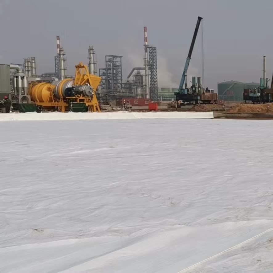 200g/m2 300 G/m2 Non-Woven Geotextile for Drainage Excellent and Heat Short Stable Fiber