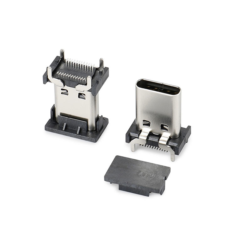 Vertical SMD Micro USB 3.1 Connector Receptacle PCB Mount