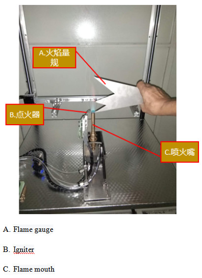 AC220V 160kPa Wire Cable Flammability Test Chamber