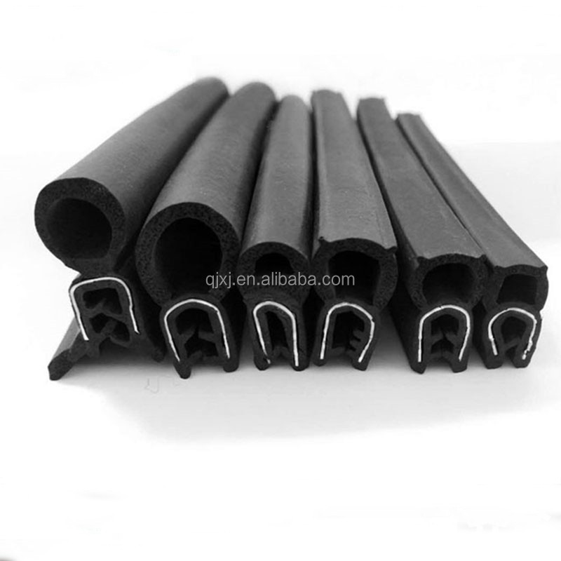OEM Waterproof Compression Weather Stripping Smooth Double Glazing Wedge Gasket