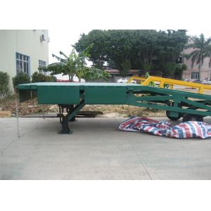 Q235B Three Side 10 Tons Mobile Dock Ramp For Container Loading