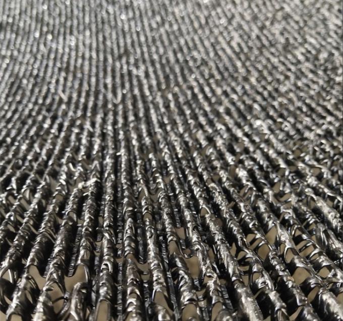 3D PP Extruded Monofilament Wave shaped Core Drainage sheet in shape of W or M for soccer field drainage projects 1