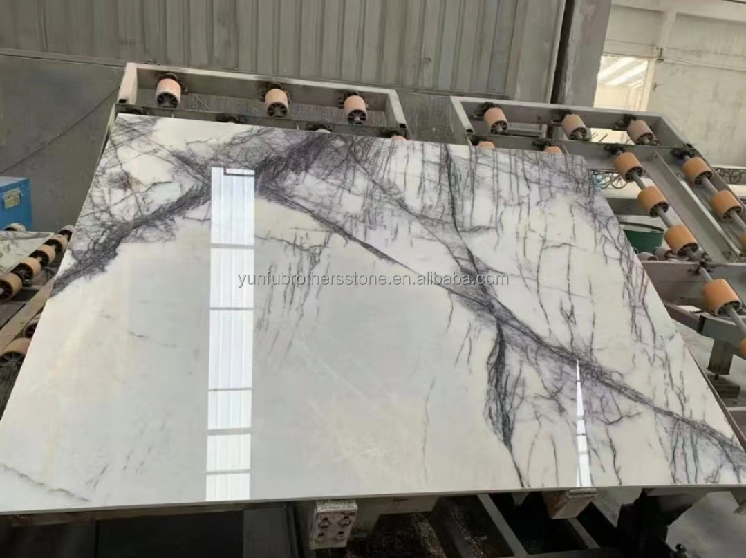 Natural Stone for Countertop Stair Modern Fragrant Snow Plum Home Stone Form Big Slab