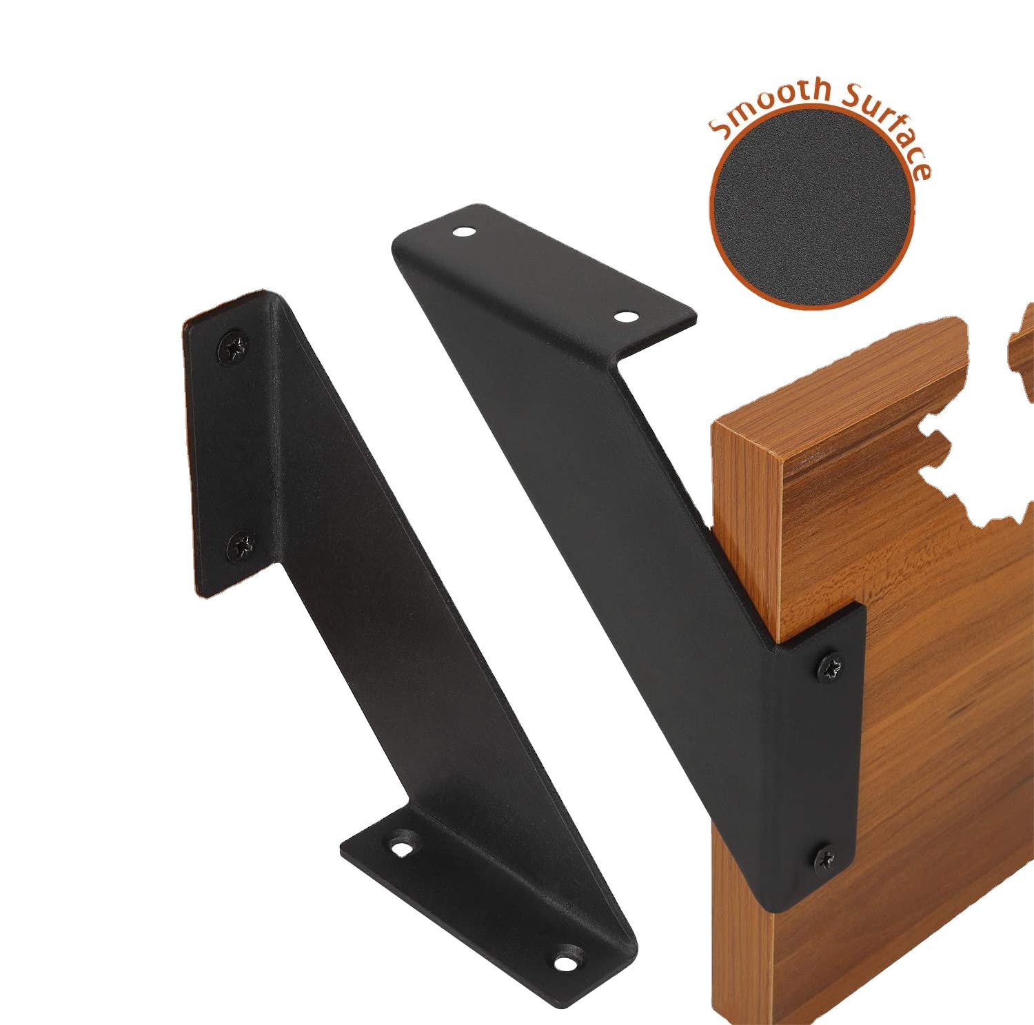 6'' Decorative Joint Angle Bracket for Shelf Advantage of Easy Assembly