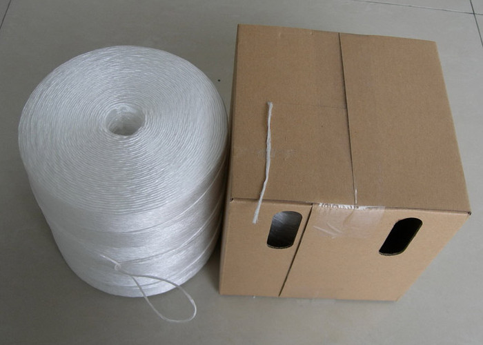 UV Treated 1500m/Kg Soft Strong Polypropylene Tying Twine Fibrillated Slit Film
