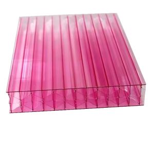 Uv Coated X-Structure Polycarbonate Sheet Roof Building Materials X Structure Pc
