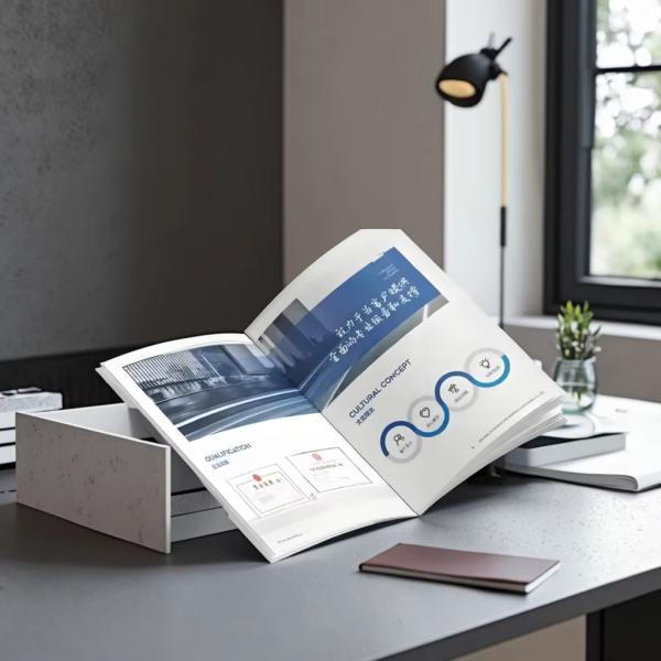 Custom Full-Color Book Printing Service From Factory Soft Cover Paperback for