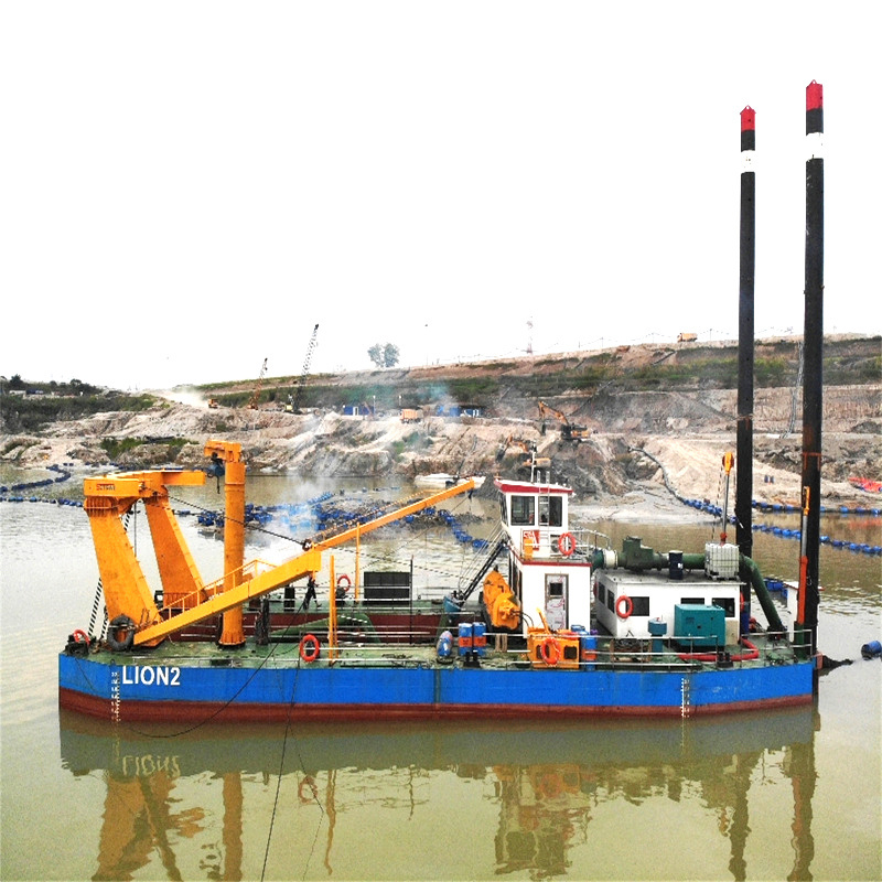 Hydrauliy Diesel Engine Equipment 10/12/14/16/18/20/24/26 Inch Gold Dredge/D Boat /River Dredge Cutter Suction River Sand Dredger with Cutter Head Machinery