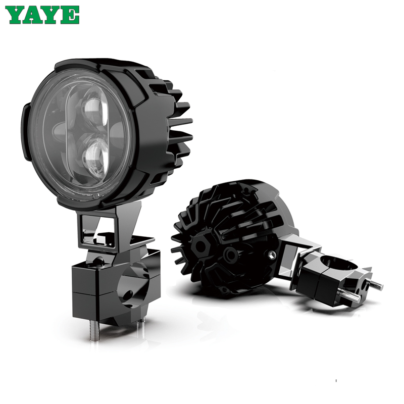 High Luminous Flux 120W Motorcycle LED Headlight For Driving Spot External MOTO DRL
