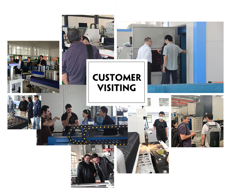 Cnc Sheet Metal Fiber Laser Tube Cutting Machine 4000W High Speed