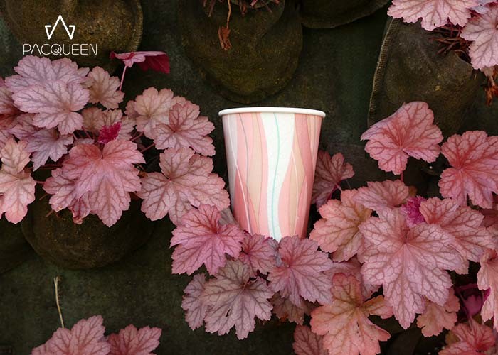 Disposable Single Wall Cups Medium Size Customized Color Food Safe Grade
