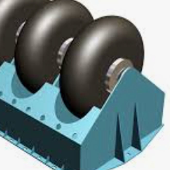 Roller Fenders Astm D2000 Certified Wheel Fenders For Marine Protection