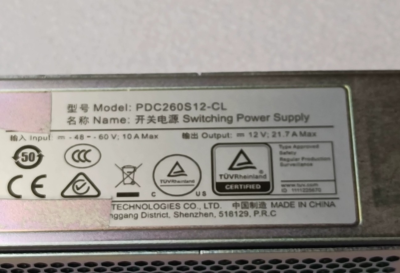 HUAWEI PDC260S12-CL Switching Power Supply DC Power Module