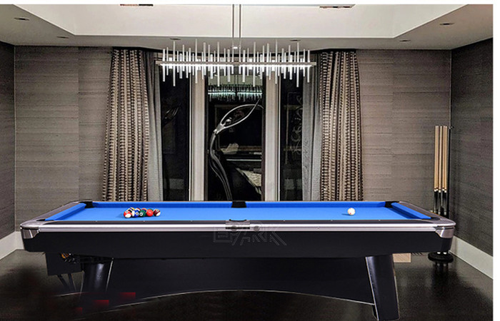 White 2 In 1 9FT Billiard Pool Table For Shopping Mall