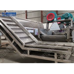 1000kg / H Fruit And Vegetable Processing Equipment , Fruit Processing Machinery