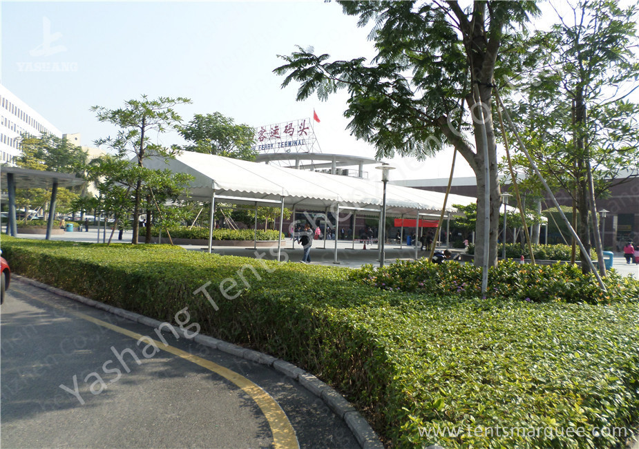 No Wall Fabric heavy duty event tents Hard Pressed Aluminum Alloy Profile