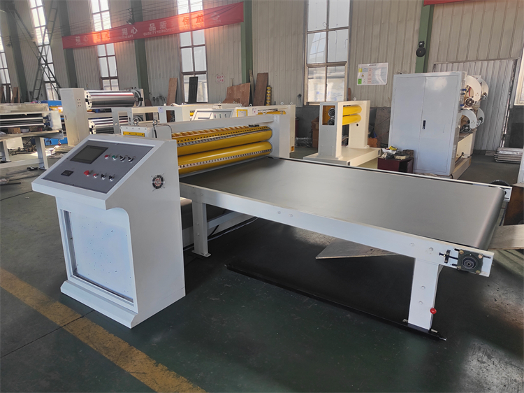 NC Cut Off Helical Knife Machine for 3/5/7 Ply Corrugated Cardboard and Competitive