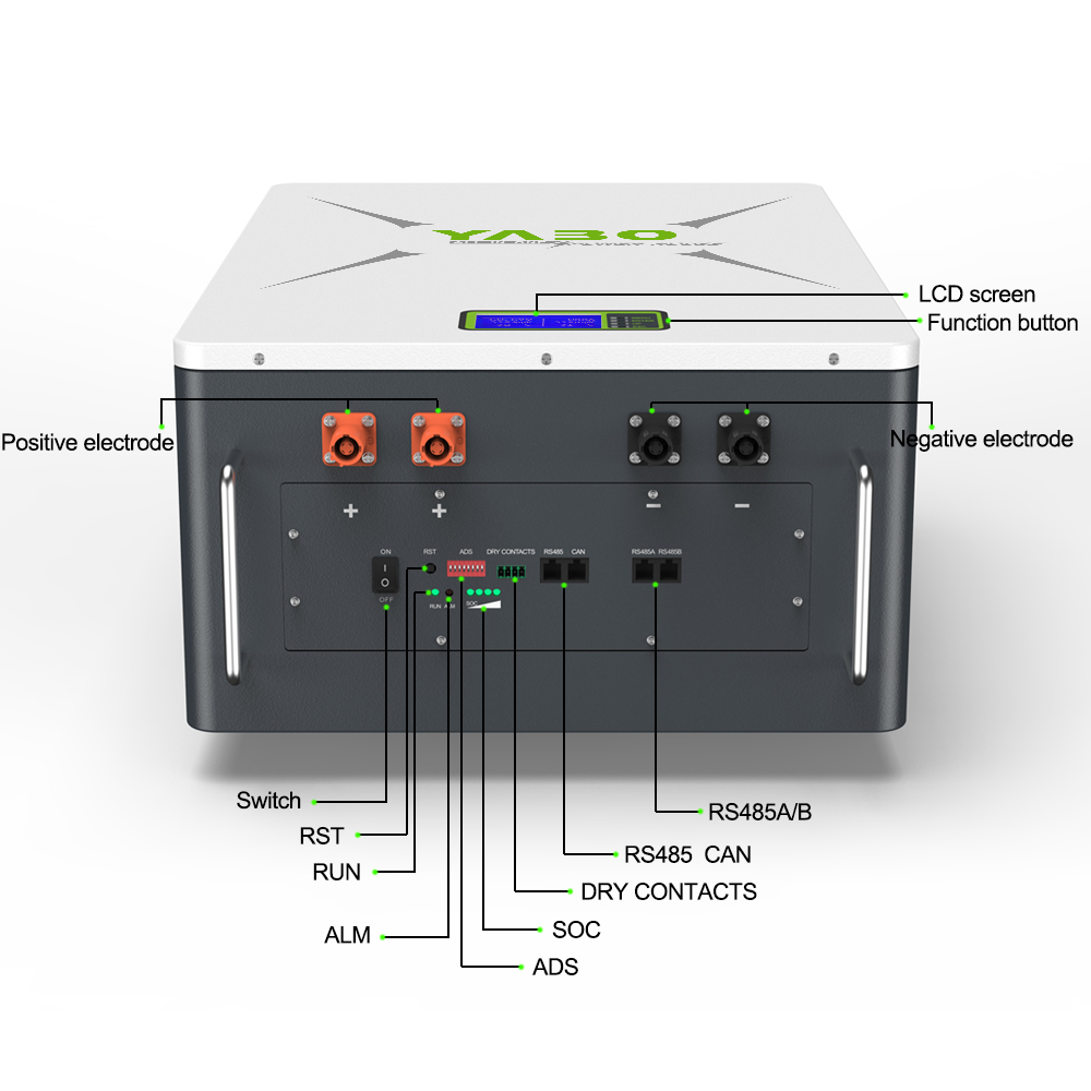 10kwh 51.2 V 200ah Lifepo4 Lithium Battery Pack 48v Powerwall Diy