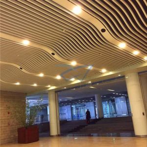 Plain Pattern Wave Ceiling Design