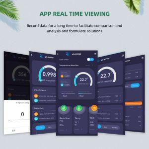 Tuya Smart WiFi Online 6-in-1 Multifunction Water Quality Detector with Data