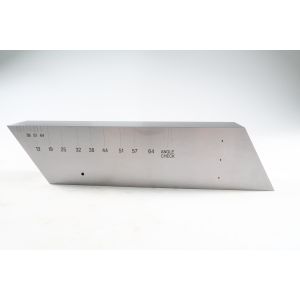 NDT AWS 14.4 60° Test Block Ultrasonic Calibration Block