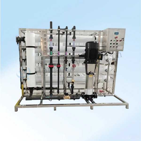 Quality Automated Reverse Osmosis Water Purification Machine With Pump & PLC Control for sale