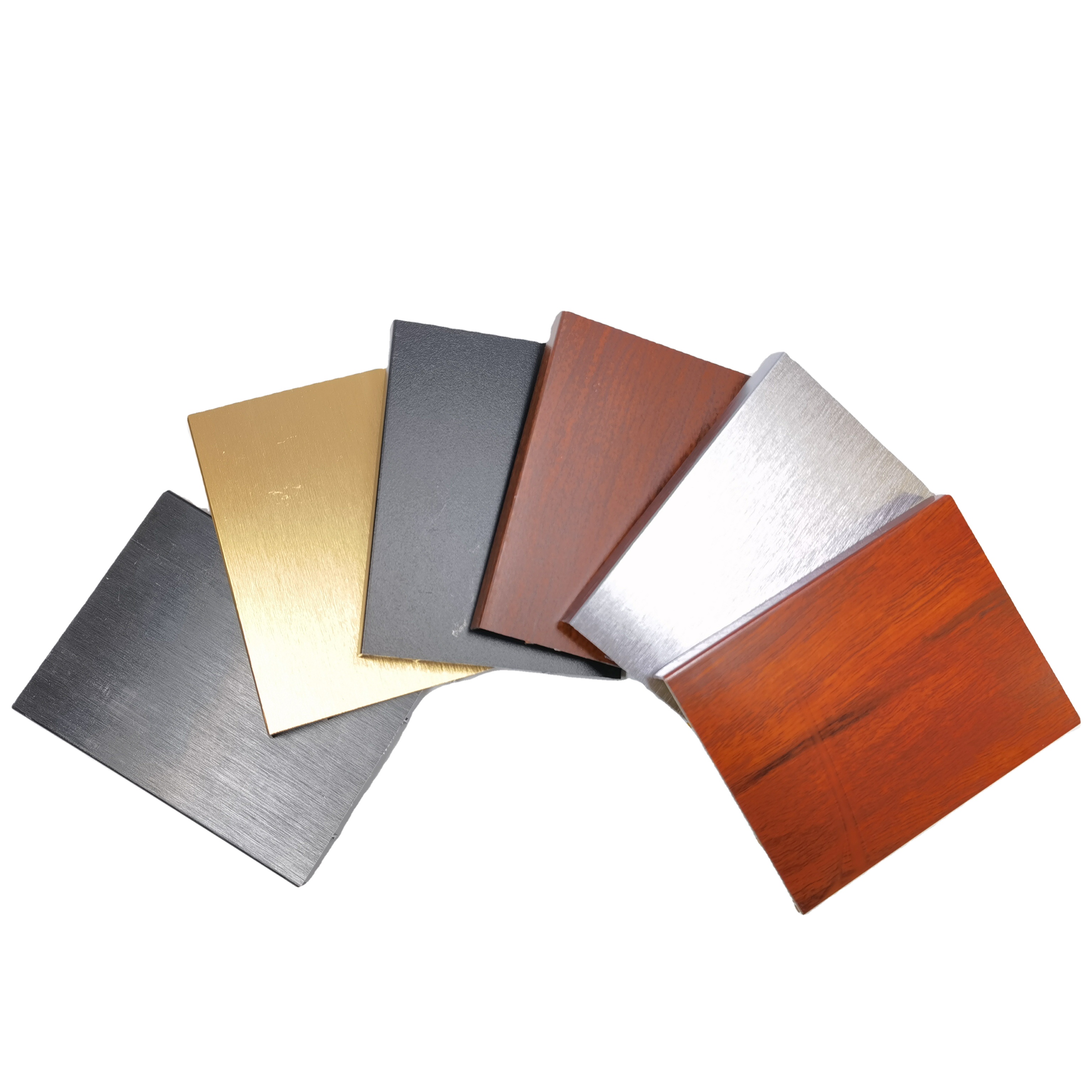 Champagne Aluminium Window Profiles 6000 Series anti Corrosion