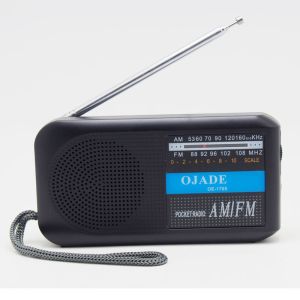 China XIBOMAN DK-1705 FM AM Partable Radio With Bluetooth And AA Battary Support Portable Customize Big LOGO and Bluetooth on sale