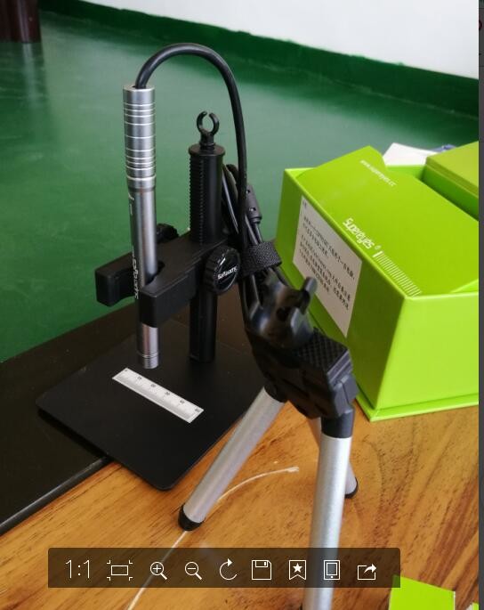 Professional Digital Fabric Pick Counter For Woven Fabrics / Knitted Fabrics