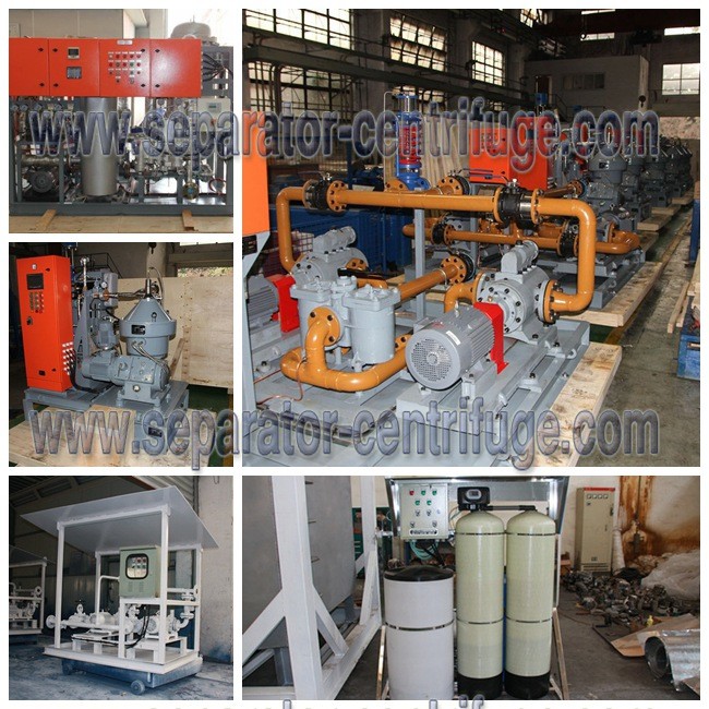 Oil Purification System Power Plant Equipments Lubricating Oil Separator Unit