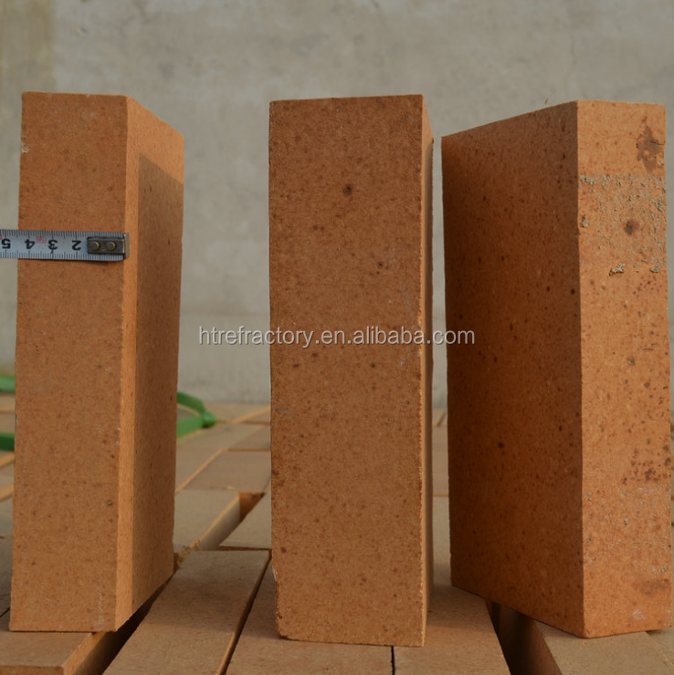 Common 1580° Refractoriness 1770° Pizza Oven Fire Clay Brick SK32 SK34 for Baking Oven