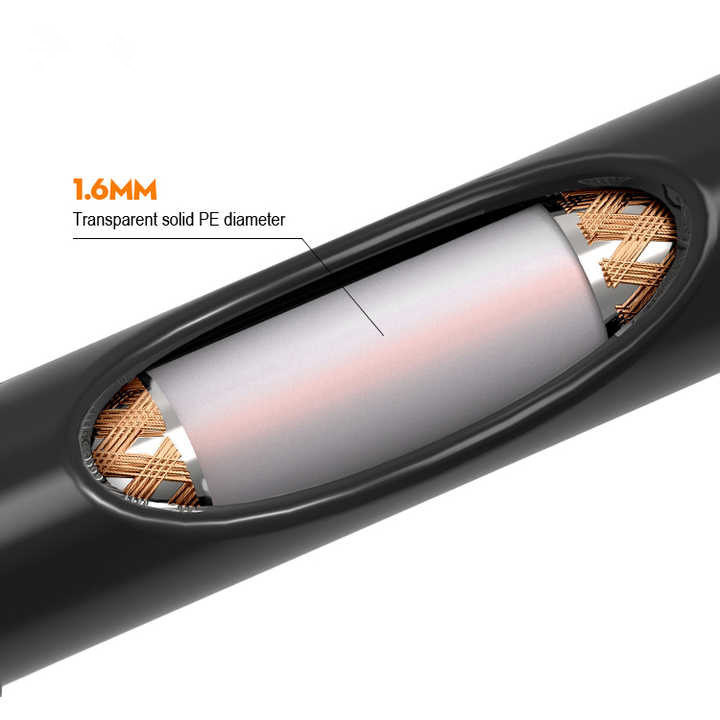 Bare Copper 750hm Coaxial Cable 100 Meters Rg174 Cable