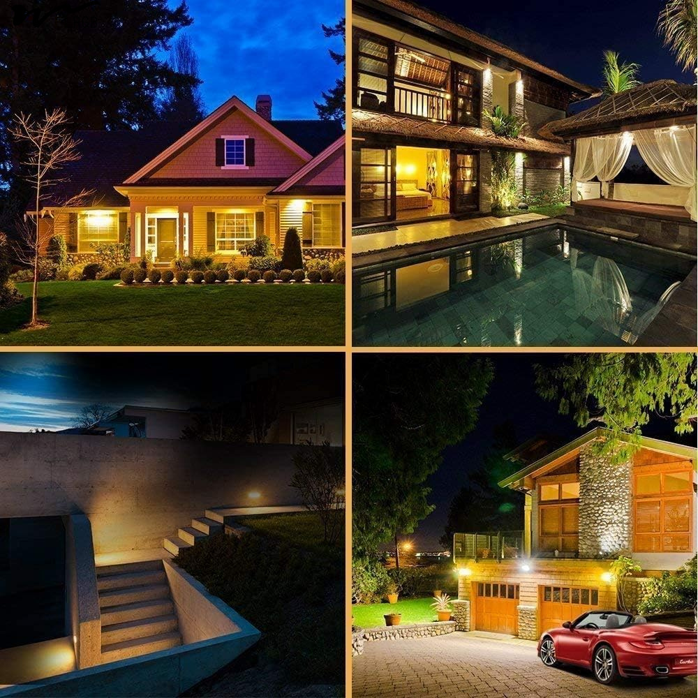 LED Solar Motion Sensor Lights 182 Leds 2500Lm IP65 Waterproof for Patio Garden Garage