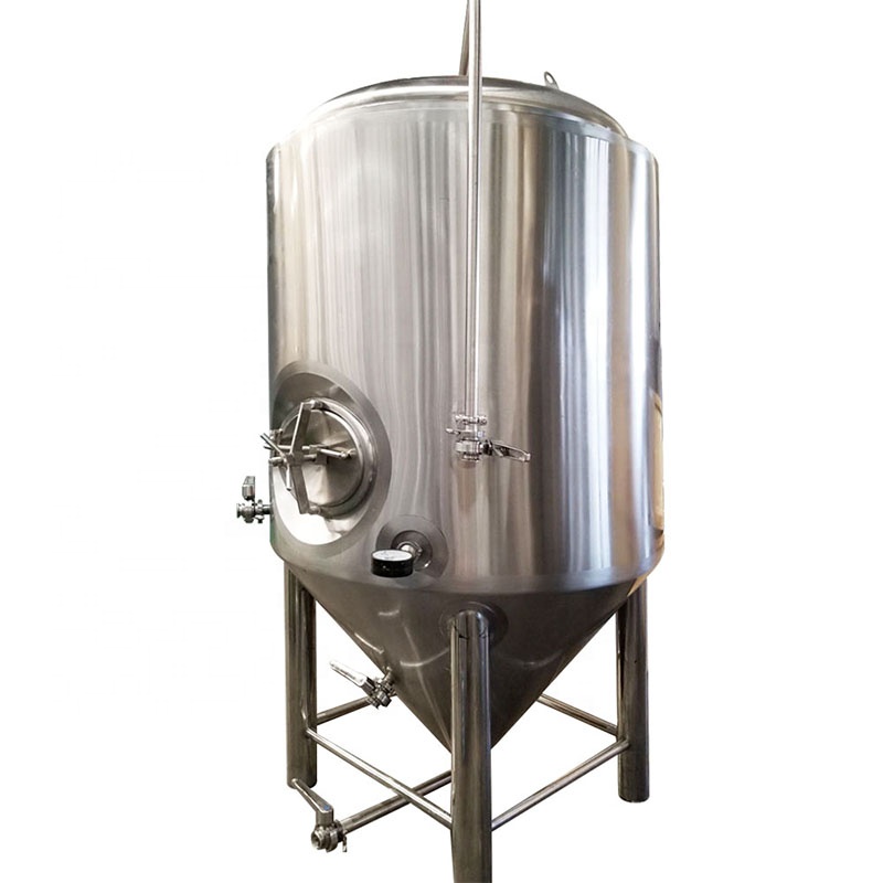 100L Stainless Steel Cooling Jacket Conical Fermenter for B2B Homebrewing