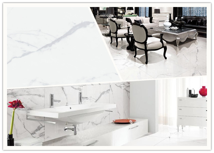 Anti Skate Marble Look Porcelain Tile Bathroom Bathroom Floor 300 X 1200 Mm