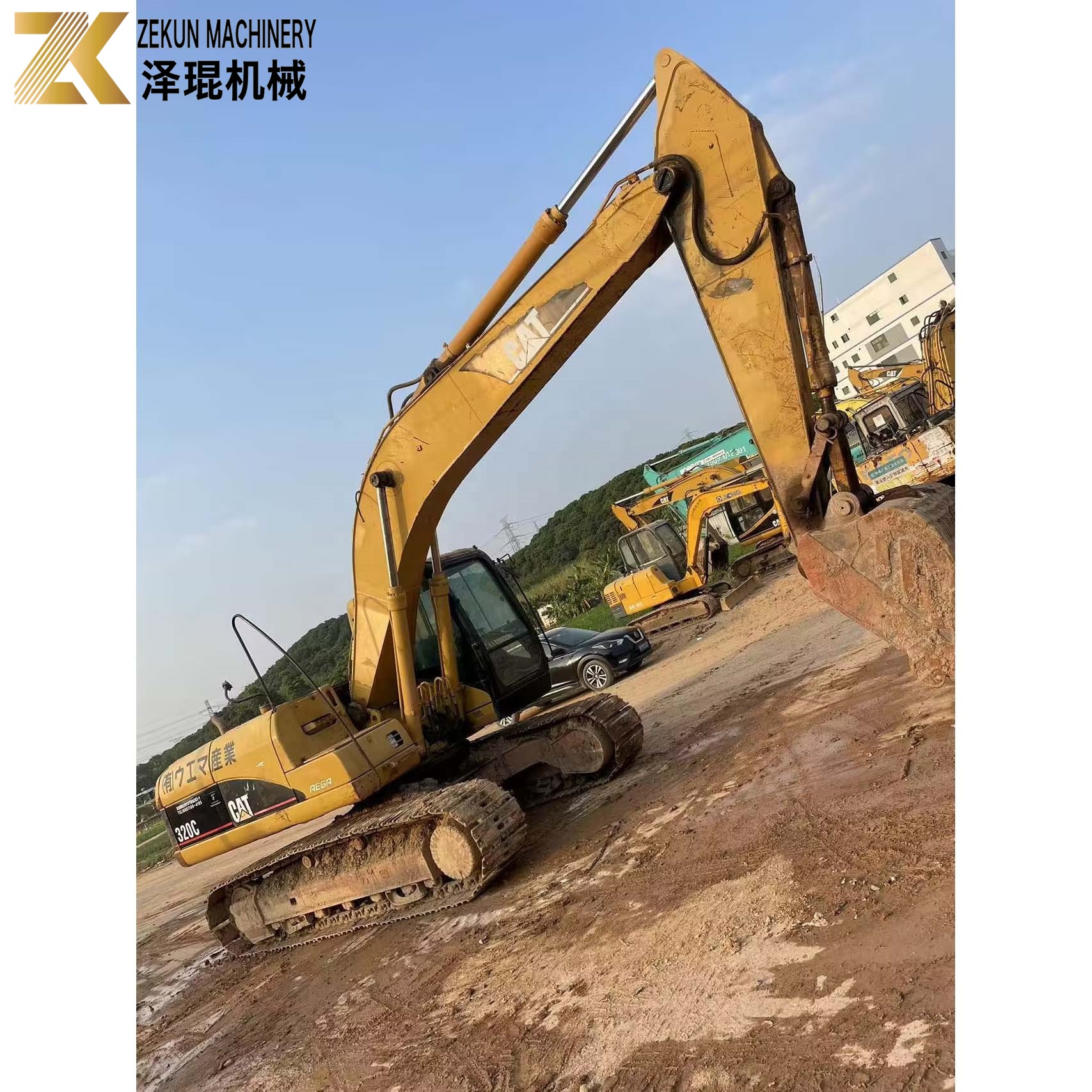 20 Ton CAT 320C Excavator Used and in Good Condition for Your Customer Requirements