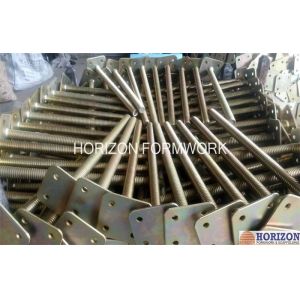 Scaffolding jack base and U head. Compact structure