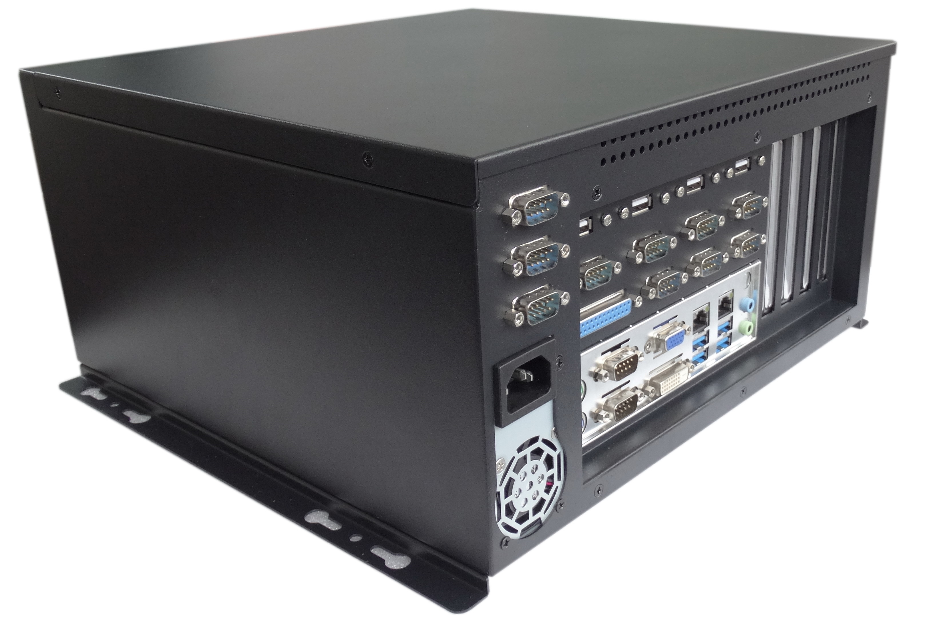 4 Slots Expansion Embedded Industrial PC computer support generations i3 i5 i7 CPU