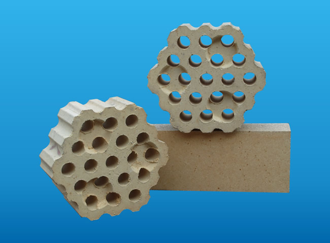 Electric Arc Furnace Fire Proof Checker Brick Made of Light Yellow Calcined Bauxite