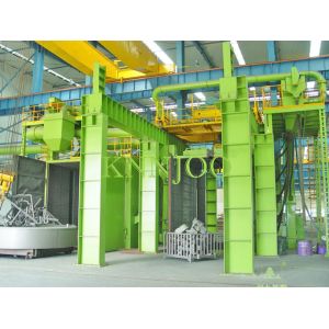 Large Volume Hanger Shot Blasting Machine Wirh PLC Control System