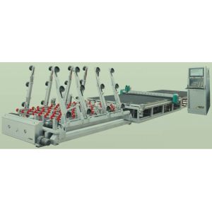 PLC Controlled CNC Double-Sided Tempered Glass Cutting Line Meets CE ISO TUV